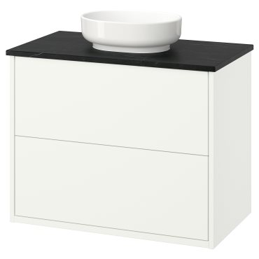 HAVBÄCK/VINDELÄLVEN, шкаф с чекмеджета/мивка, 82x49x77 см, 796.224.59