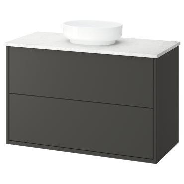 HAVBÄCK/VINDELÄLVEN, шкаф с чекмеджета/мивка, 102x49x77 см, 796.224.64