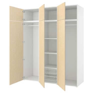 PLATSA, шесткрилен гардероб, 895.007.68