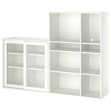 VIHALS, комбинация със стъклени вратички, 895.210.92