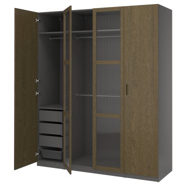 PAX/TONSTAD, гардероб - комбинация, 895.493.74