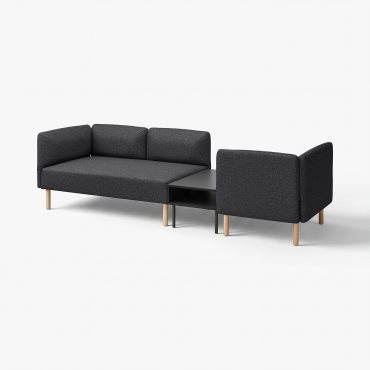 LILLEHEM, 3-местен модулен диван с маса, 895.697.48