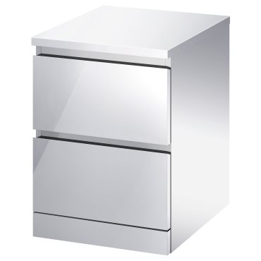 MALM, скрин с 2 чекмеджета, 905.690.78