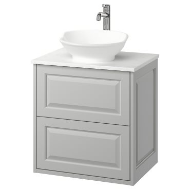 TANNFORSEN/VASTERSJON, шкаф за мивка+чекмеджета/мивка/смесител, 995.682.77