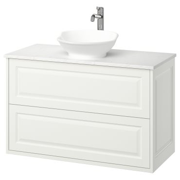 TANNFORSEN/VASTERSJON, шкаф за мивка+чекмеджета/мивка/смесител, 995.683.43