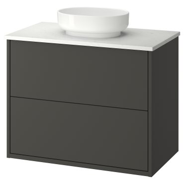 HAVBÄCK/VINDELÄLVEN, шкаф с чекмеджета/мивка, 82x49x77 см, 996.224.58