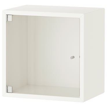 EKET, стенен шкаф със стъклена врата, 293.363.56