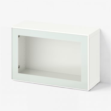 BESTÅ, етажерка със стъклена врата, 294.890.85