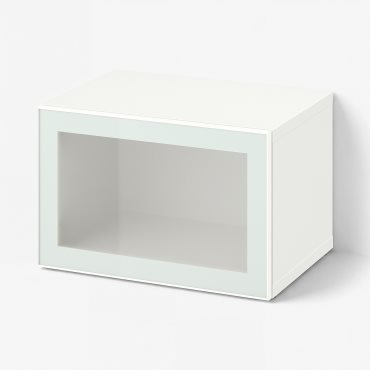 BESTÅ, етажерка със стъклена врата, 294.891.13