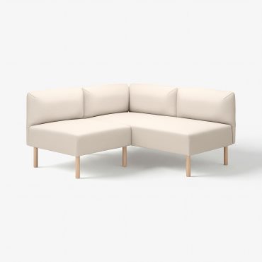 LILLEHEM, 2-местен модулен ъглов диван, 295.362.80