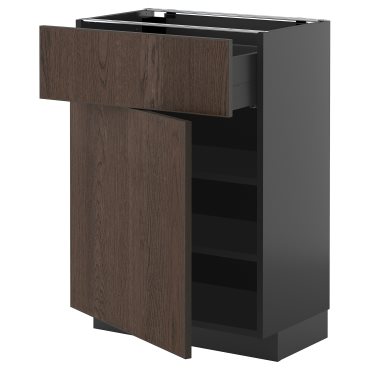 METOD/KNIVSHULT, долен шкаф с чекмедже/врата, 295.871.99