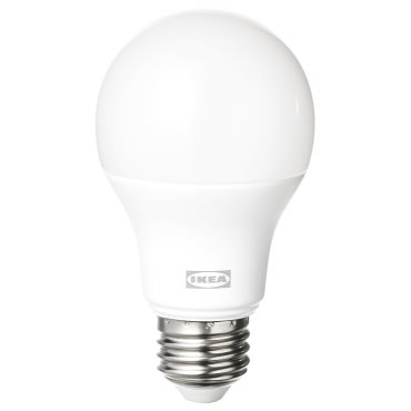 TRÅDFRI, LED крушка E27 806 лм, безж. регул. светлината, цветен и бял спектър, 305.474.71