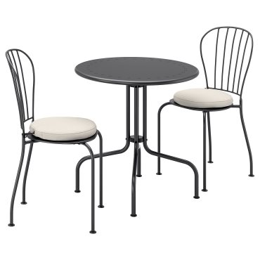 LÄCKÖ, маса с 2 стола, за употреба на открито, 392.690.16