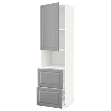 METOD/MAXIMERA, висок шкаф за микровълнова фурна, 394.586.20