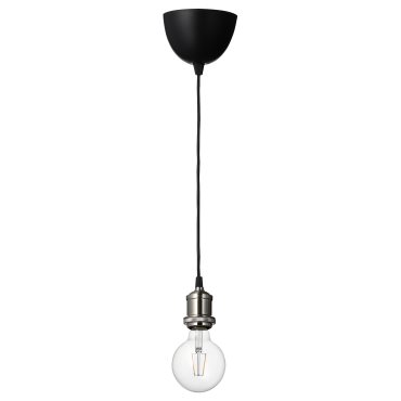 JALLBY/LUNNOM, висяща лампа с крушка, 394.915.06