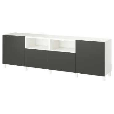 BESTÅ, TV шкаф с врати и чекмеджета, 395.749.93