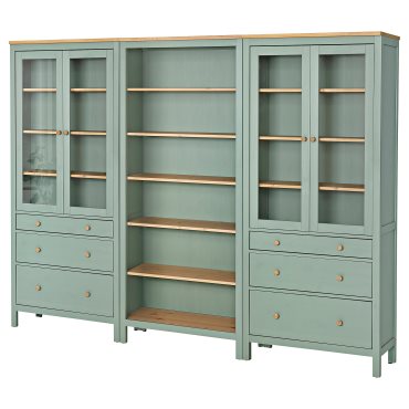 HEMNES, комбиниран артикул за съхр. с врати/чекм., 395.910.68