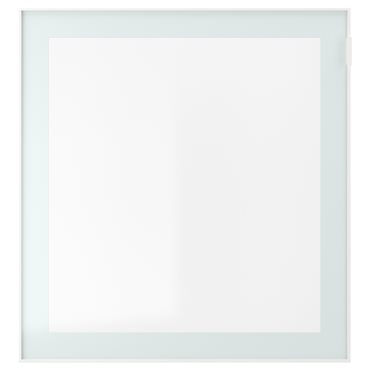 GLASSVIK, стъклена врата, 60x64 см, 405.409.02