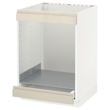 METOD/MAXIMERA, долен шкаф за готв. плот + фурна, чекм., 491.667.15