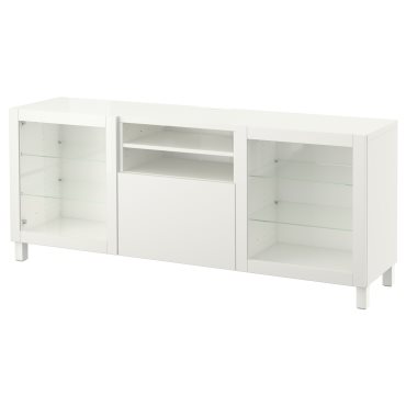 BESTÅ, TV шкаф с чекмеджета, 491.941.05