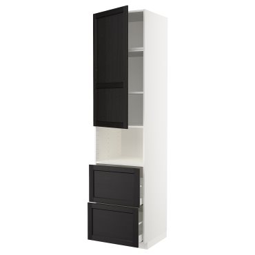 METOD/MAXIMERA, висок шкаф за микровълнова фурна, 594.593.36