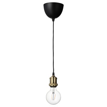 JALLBY/LUNNOM, висяща лампа с крушка, 594.915.05