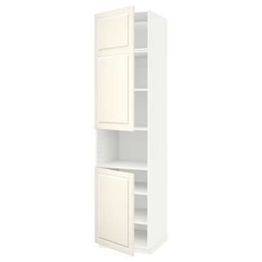 METOD, висок шкаф за микровълнова с 2 врати/рафт, 694.566.48