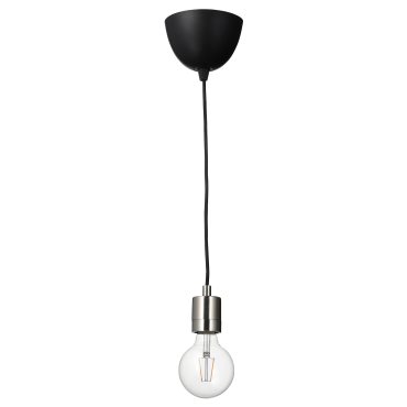 SKAFTET/LUNNOM, висяща лампа с крушка, 694.944.24