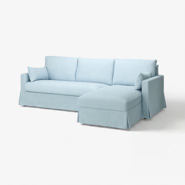 HYLTARP, 3-местен диван с лежанка, отдясно, 694.958.38