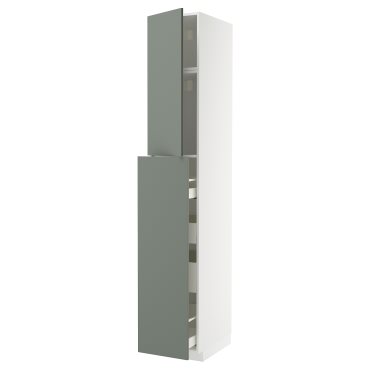 METOD/MAXIMERA, висок шкаф, с изтегл. функция с 1 врата/4 чекм., 695.663.50