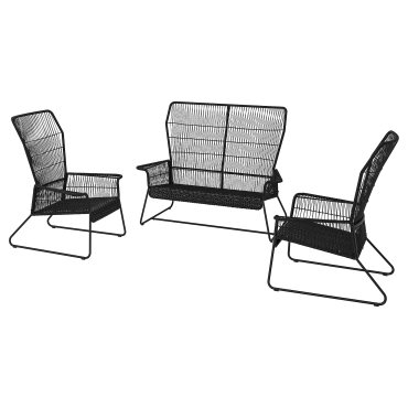 TALLSKÄR, 4-местен, комплект за релакс, 695.825.00