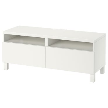 BESTÅ, TV шкаф с чекмеджета, плавно затваряне, 791.882.97