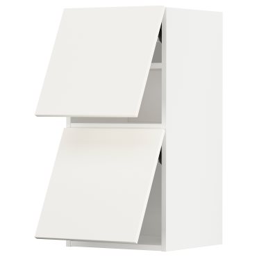 METOD, стенен хоризонтален шкаф с 2 врати, 40x80 см, 793.930.52