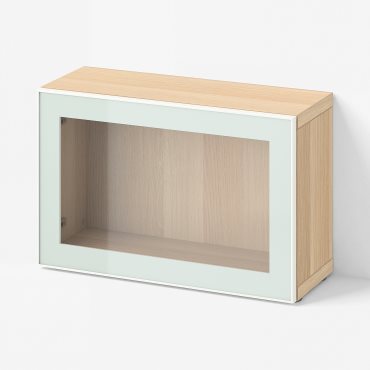 BESTÅ, етажерка със стъклена врата, 794.904.68