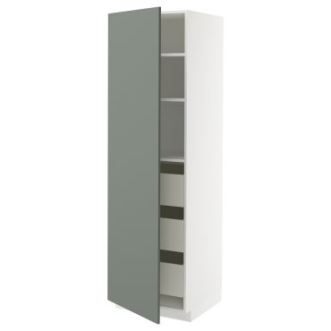 METOD/MAXIMERA, висок шкаф с чекмеджета, 895.656.51