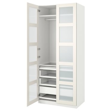 PAX/BERGSBO, гардероб - комбинация, 895.682.11