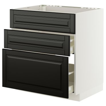 METOD/MAXIMERA, долен шкаф за мивка + 3 чела/2 чекм., 895.787.81