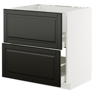 METOD/MAXIMERA, долен шкаф за мивка + 2 чела/2 чекм., 895.790.64