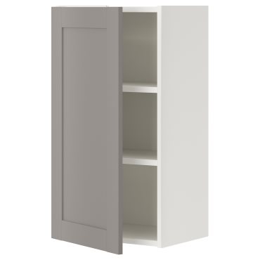 ENHET, стенен шкаф с 2 рафта/врата, 993.209.98