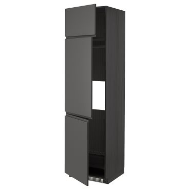 METOD, висок шкаф за хладилник/фризер с 3 врати, 994.573.64