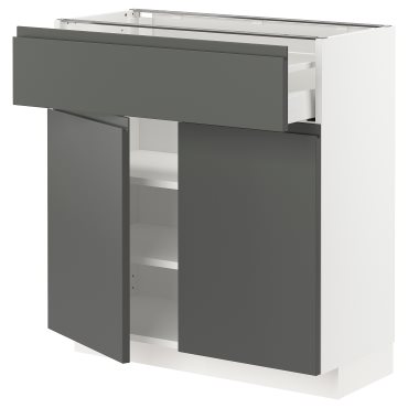 METOD/MAXIMERA, долен шкаф с чекмедже/2 врати, 994.582.69