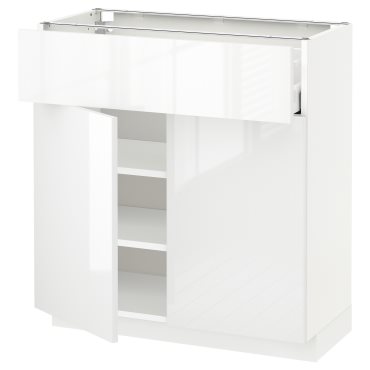 METOD/MAXIMERA, долен шкаф с чекмедже/2 врати, 994.634.64