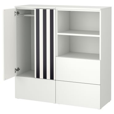 SMASTAD/PLATSA, комб. артикули за съхранение, с 3 чекмеджета, 995.499.86