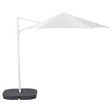HÖGÖN, висящ чадър с основа, 270 см, 193.210.01