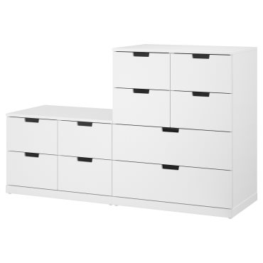 NORDLI, скрин с 10 чекмеджета, 292.480.10