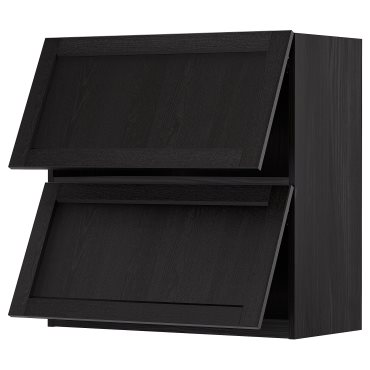 METOD, стенен хоризонтален шкаф с 2 врати, 80x80 см, 293.917.67