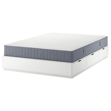 NORDLI, рамка за легло с място за съхр. и матр., 395.377.07