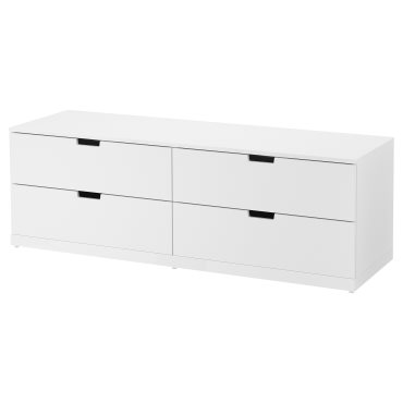 NORDLI, скрин с 4 чекмеджета, 492.394.96