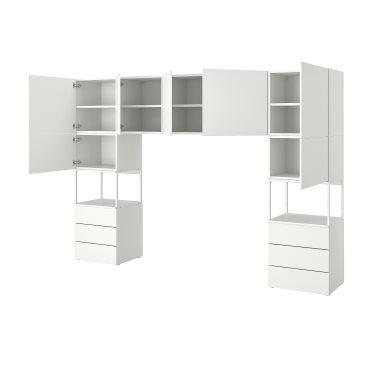 PLATSA, седемкрилен гардероб + 6 чекмеджета, 693.252.14