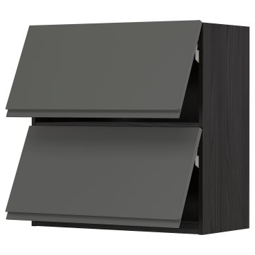 METOD, стенен хоризонтален шкаф с 2 врати, 80x80 см, 693.917.65